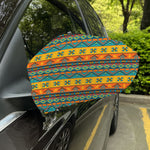 Native Indian Inspired Pattern Print Car Side Mirror Covers