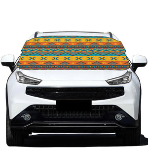 Native Indian Inspired Pattern Print Car Windshield Snow Cover