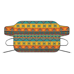 Native Indian Inspired Pattern Print Car Windshield Snow Cover