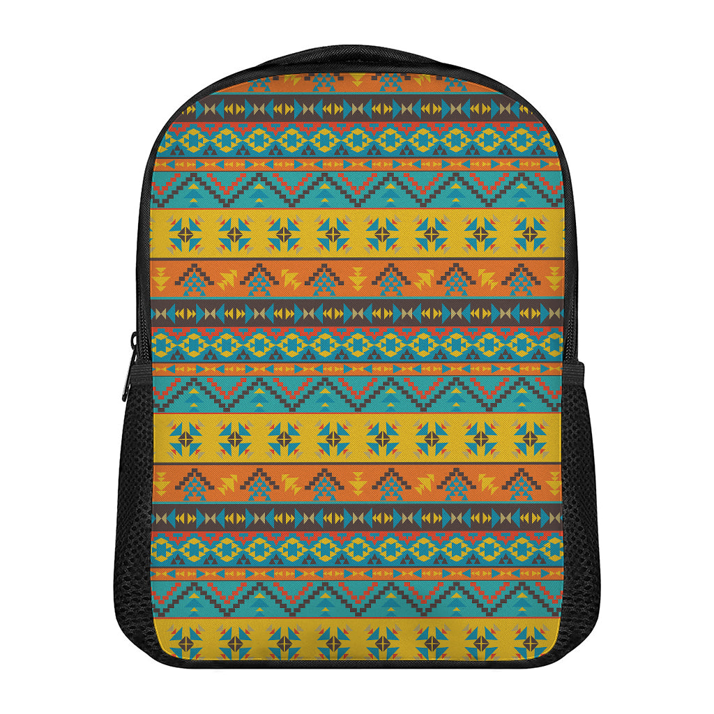 Native Indian Inspired Pattern Print Casual Backpack