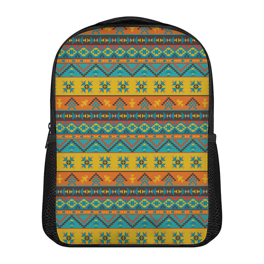 Native Indian Inspired Pattern Print Casual Backpack