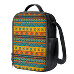 Native Indian Inspired Pattern Print Crossbody Lunch Bag