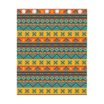Native Indian Inspired Pattern Print Curtain