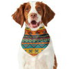 Native Indian Inspired Pattern Print Dog Bandana