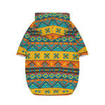 Native Indian Inspired Pattern Print Dog Zip Up Hoodie