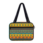Native Indian Inspired Pattern Print Double Strap Bible Bag