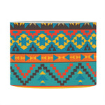 Native Indian Inspired Pattern Print Drum Lamp Shade