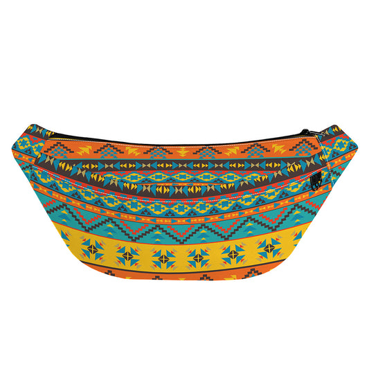 Native Indian Inspired Pattern Print Fanny Pack