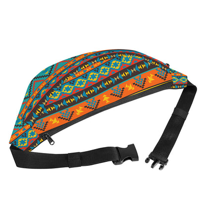 Native Indian Inspired Pattern Print Fanny Pack