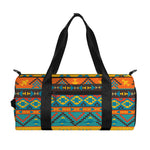 Native Indian Inspired Pattern Print Gym Bag