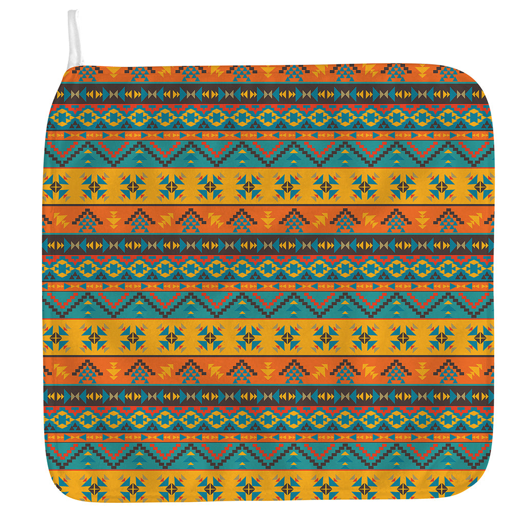 Native Indian Inspired Pattern Print Hand Towel