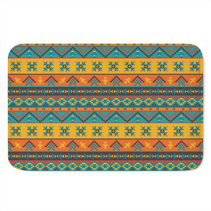Native Indian Inspired Pattern Print Indoor Door Mat