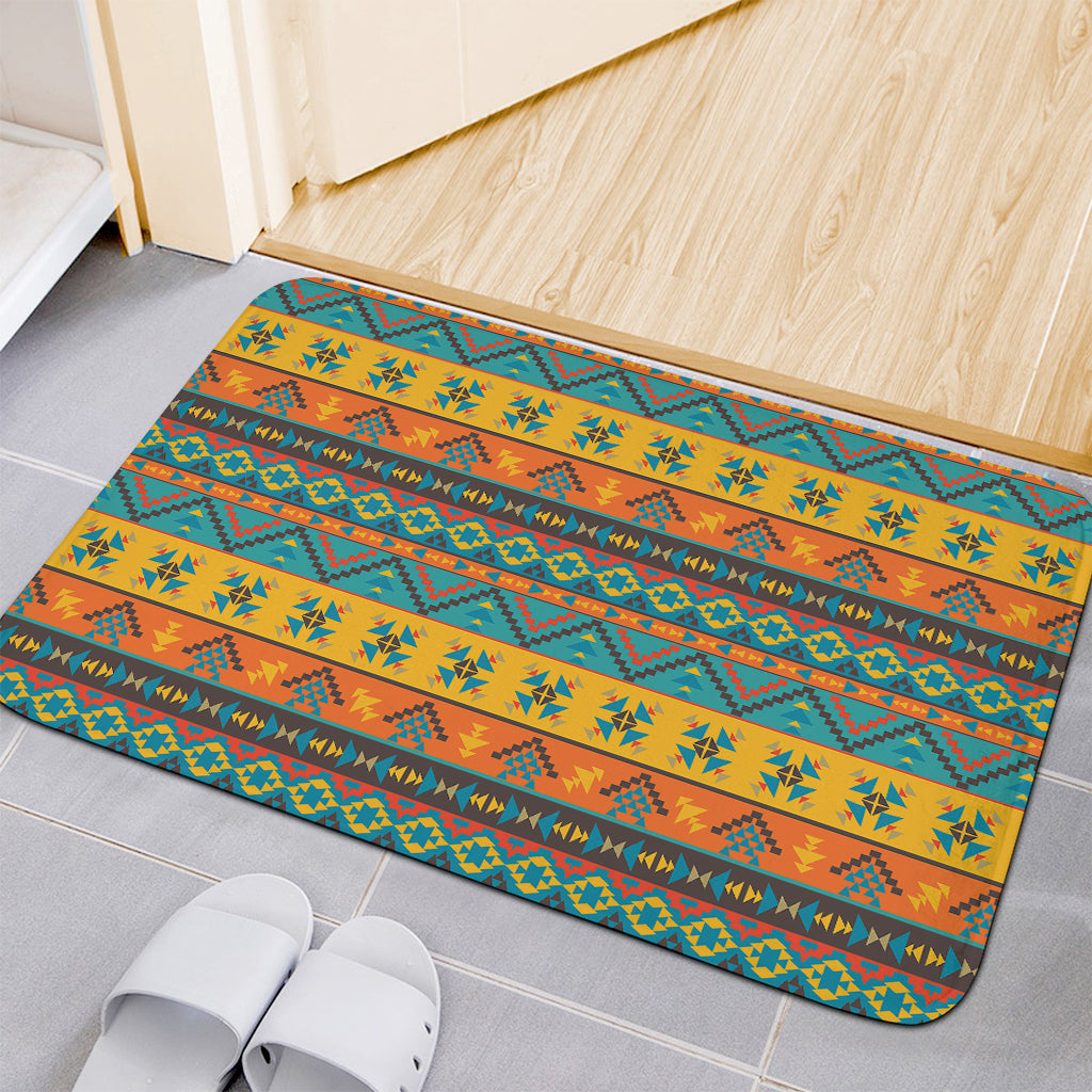 Native Indian Inspired Pattern Print Indoor Door Mat