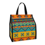 Native Indian Inspired Pattern Print Insulated Lunch Tote