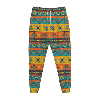 Native Indian Inspired Pattern Print Jogger Pants