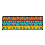 Native Indian Inspired Pattern Print Long Kitchen Mat