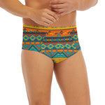 Native Indian Inspired Pattern Print Men's Briefs