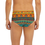 Native Indian Inspired Pattern Print Men's Briefs