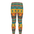 Native Indian Inspired Pattern Print Men's Leggings