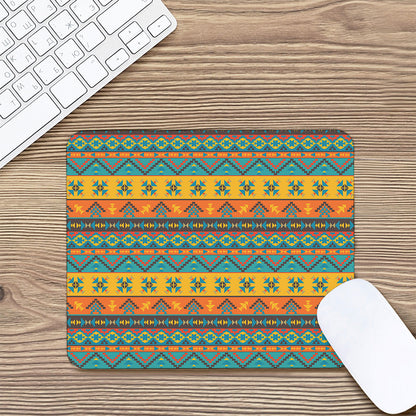 Native Indian Inspired Pattern Print Mouse Pad