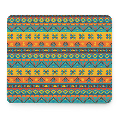 Native Indian Inspired Pattern Print Mouse Pad