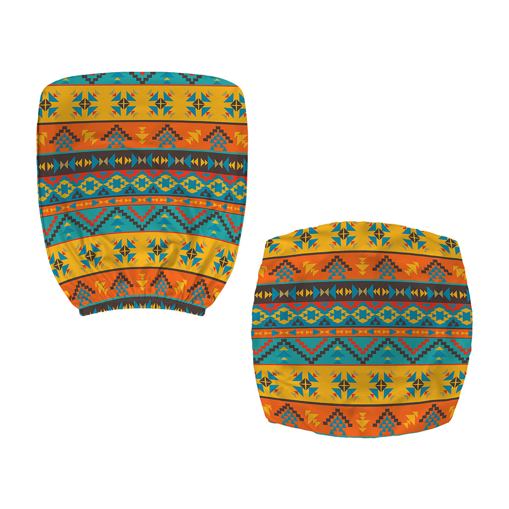Native Indian Inspired Pattern Print Office Chair Cover