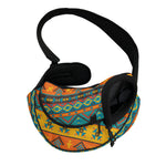 Native Indian Inspired Pattern Print Pet Sling Carrier