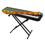 Native Indian Inspired Pattern Print Piano Keyboard Cover