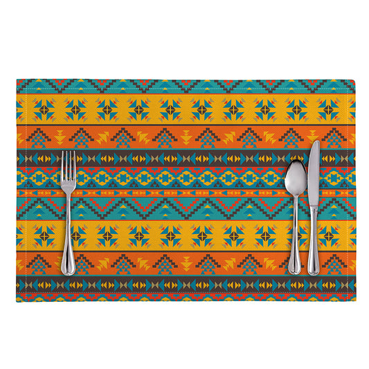 Native Indian Inspired Pattern Print Placemat