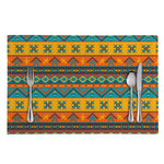 Native Indian Inspired Pattern Print Placemat