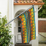 Native Indian Inspired Pattern Print Polyester Flag