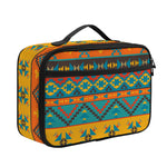 Native Indian Inspired Pattern Print Portable Lunch Bag