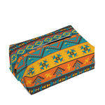 Native Indian Inspired Pattern Print Rectangle Tissue Box Cover