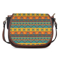 Native Indian Inspired Pattern Print Saddle Bag
