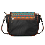 Native Indian Inspired Pattern Print Saddle Bag