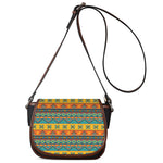 Native Indian Inspired Pattern Print Saddle Bag