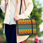 Native Indian Inspired Pattern Print Shoulder Strap Bible Bag