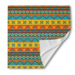 Native Indian Inspired Pattern Print Silk Bandana