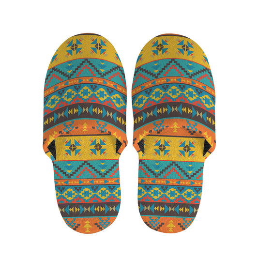 Native Indian Inspired Pattern Print Slippers