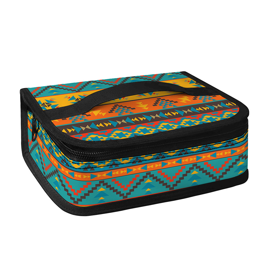 Native Indian Inspired Pattern Print Small Lunch Bag