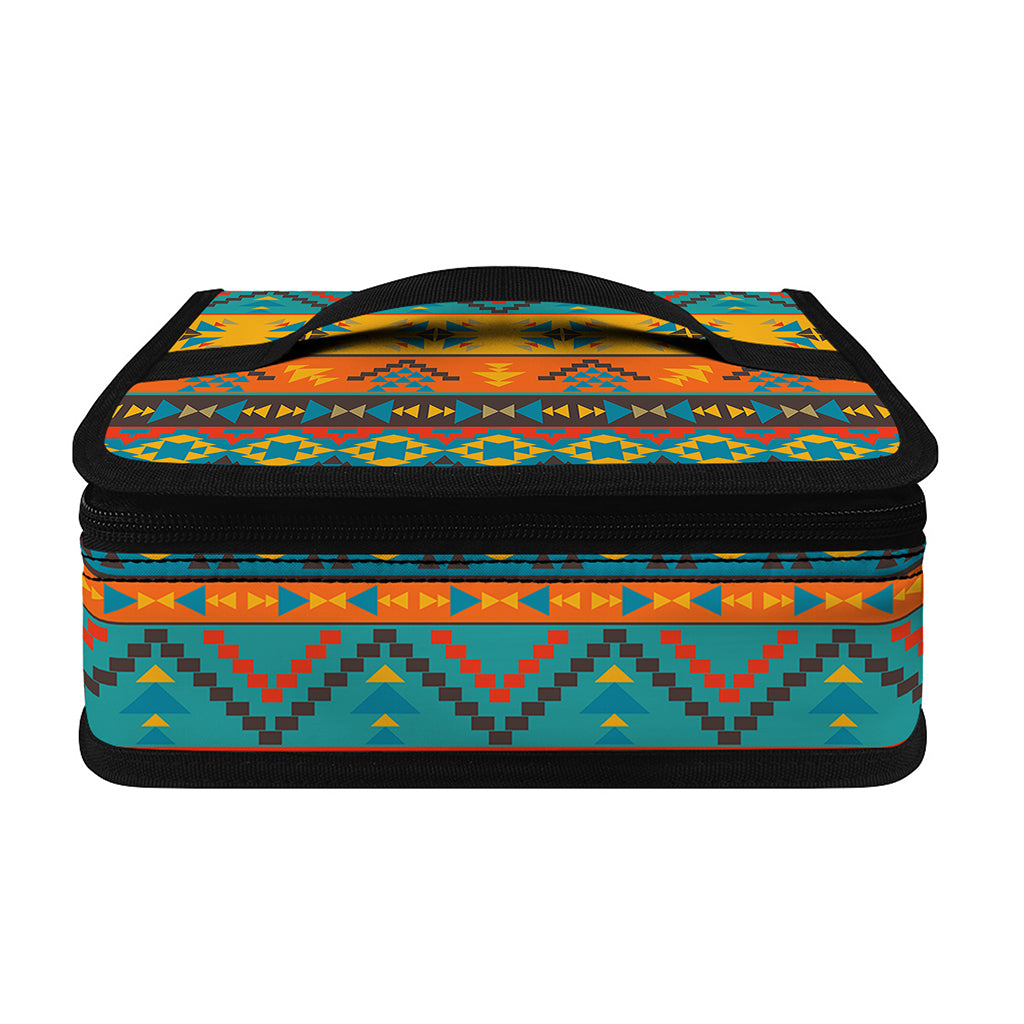 Native Indian Inspired Pattern Print Small Lunch Bag