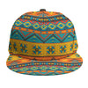 Native Indian Inspired Pattern Print Snapback Cap