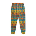 Native Indian Inspired Pattern Print Sweatpants