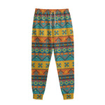 Native Indian Inspired Pattern Print Sweatpants