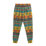 Native Indian Inspired Pattern Print Sweatpants