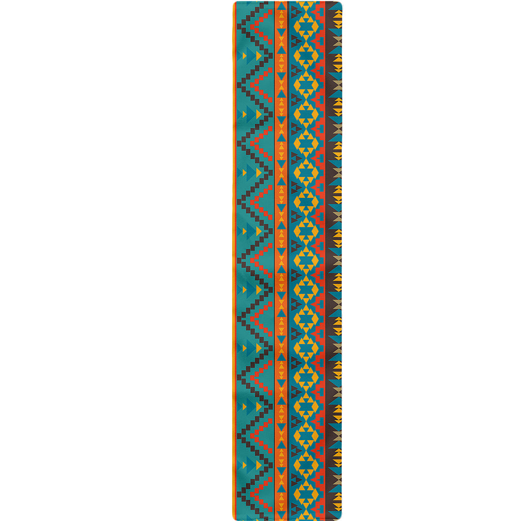 Native Indian Inspired Pattern Print Table Runner
