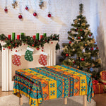 Native Indian Inspired Pattern Print Tablecloth