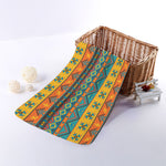 Native Indian Inspired Pattern Print Towel