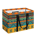 Native Indian Inspired Pattern Print Utility Tote Bag