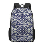 Native Indian Navajo Pattern Print 17 Inch Backpack